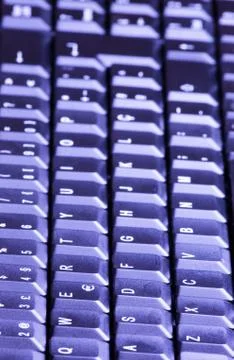Abstract dark keyboard background Stock Photos