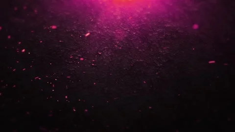 Abstract Dark Leather Textured Background with Upper Glowing Pink Spotlight Video stock 341465078