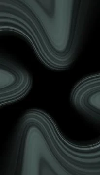 Abstract Dark Liquid Waves Background on Black Stock Illustration