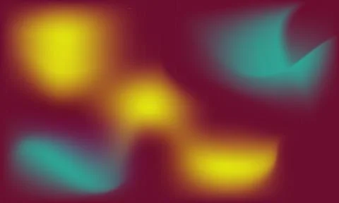 Abstract Dark Maroon Mesh Gradient Background with Vibrant Fluid Shapes and.. Stock Illustration