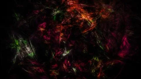 Abstract dark mess of different colors Stock Illustration