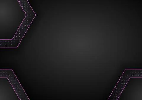 Abstract dark metallic overlap background. Luxury Abstract 3D background with Stock Illustration