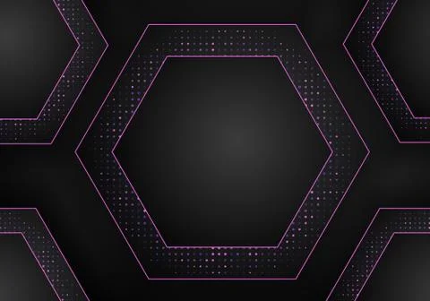 Abstract dark metallic overlap background. Luxury Abstract 3D background with Stock Illustration