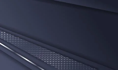 Abstract Dark Metallic Silver Frame Layout Tech Design Background Template Stock Illustration
