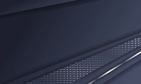 Abstract Dark Metallic Silver Frame Layout Tech Design Background Template Stock Illustration