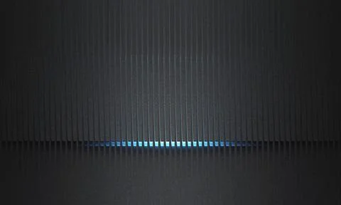 Abstract Dark Minimalist Background with Vertical Slat Texture and Glowing .. 스톡 일러스트