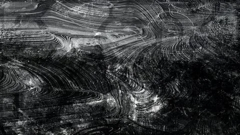Abstract dark monochrome background featuring distressed artistic textures Illustrazione stock
