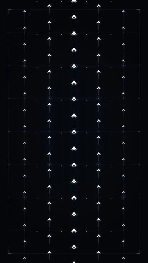 Abstract dark motion graphic featuring glowing light dots loop footage Stock Footage 346545882