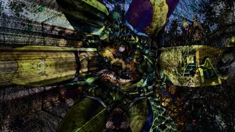 Abstract dark nature visual Stock Footage 150008870