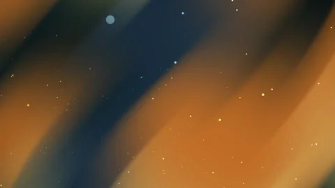 Abstract Dark Navy and Amber Motion Background with Particles Vídeo Stock 334507184