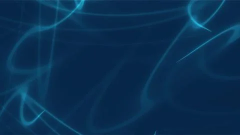 Abstract Dark Navy Background with Glowing Blue Light Trails and Futuristic.. Stock Illustration