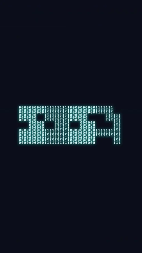 Abstract dark navy background with subtle glowing geometric dots pattern fo.. Vídeo Stock 344934330