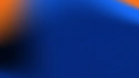 Abstract Dark Navy Blue Background with Glowing Orange Pixel Motion Gradient. Stock Footage 345716321