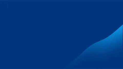Abstract dark navy blue background with smooth glowing blue light wave grad.. Stock Illustration
