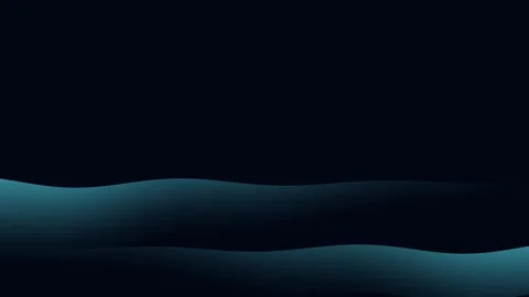 Abstract Dark Navy Blue Fluid Wave Background Motion Graphics Seamless Loop.. Stock Footage 345715818