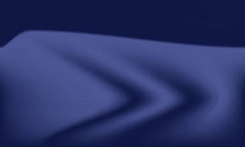 Abstract dark navy blue gradient background with smooth fluid wavy shapes a.. Stock Illustration