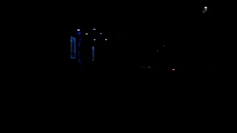Abstract Dark Night Street Video stock 341624387
