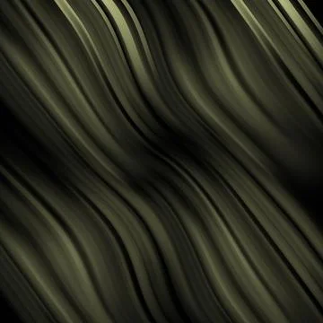 Abstract Dark Olive Green Silk Wave Background Stock Illustration