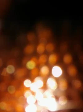 Abstract dark orange background with different elements in space Foto stock