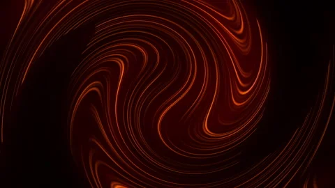 Abstract Dark Orange Fluid Vortex Ripple Texture Seamless Loop Stock Footage 335567583