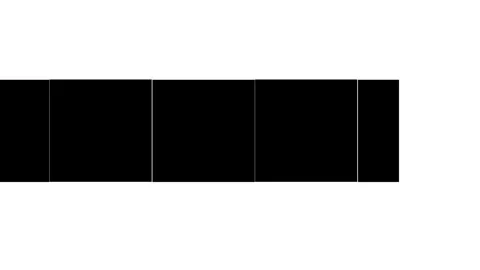 Abstract dark panels advance and recede on white background with subtle mot.. Vidéo 335023237