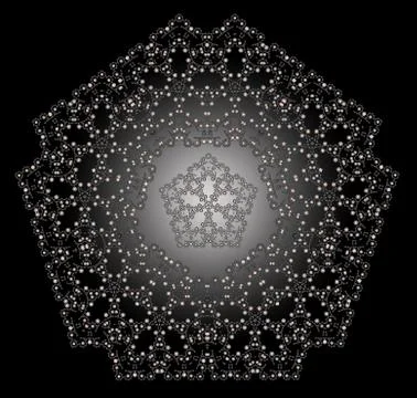 Abstract dark pattern Stock Illustration