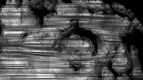 Abstract dark patterns flow gracefully through cinematic atmospheric seamlessly. Stock Footage 339316278