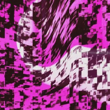 Abstract dark pink grainy gradient background, noise texture Stock Illustration