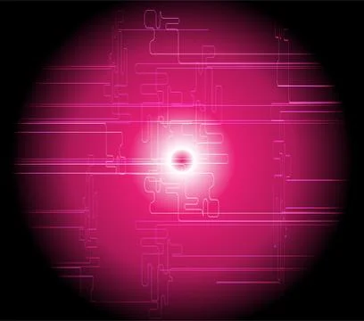 Abstract dark pink technical background Stock Illustration