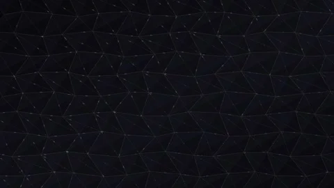 Abstract dark plexus network with glowing connected nodes Stock Footage 336994650