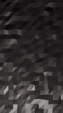 Abstract dark polygonal background with geometric low-poly texture and subtle Stockillustratie