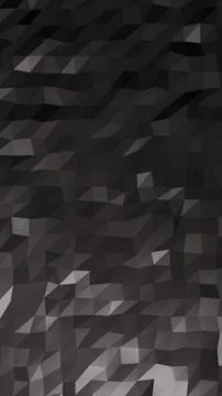 Abstract dark polygonal background with geometric low-poly texture and subtle Stockillustratie