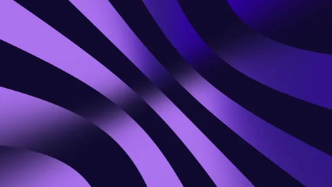 Abstract Dark Purple and Blue Glowing Wavy Lines Gradient Background Loop. Stock Footage 332286582