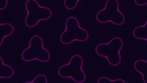 Abstract dark purple background with blue organic shapes seamless pattern Stock-Footage 332107648