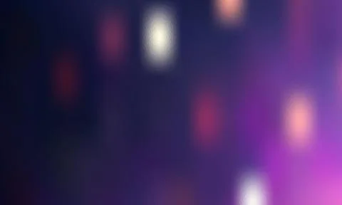 Abstract Dark Purple Background with Soft Blurred Bokeh Lights and Textured.. Stock Illustration