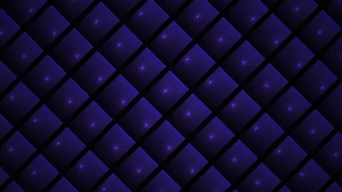 Abstract dark purple diamond pattern background animation. Stock Footage 334438546