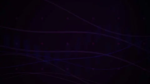 Abstract dark purple digital technology wave lines moving across dark futur.. Stock Footage 346322799