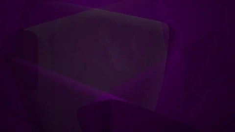 Abstract dark purple geometric cube render in futuristic low light ambiance. Stock Footage 346322654