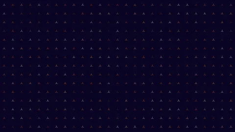 Abstract dark purple geometric pattern background with subtle glowing symbols Stock Footage 330054042
