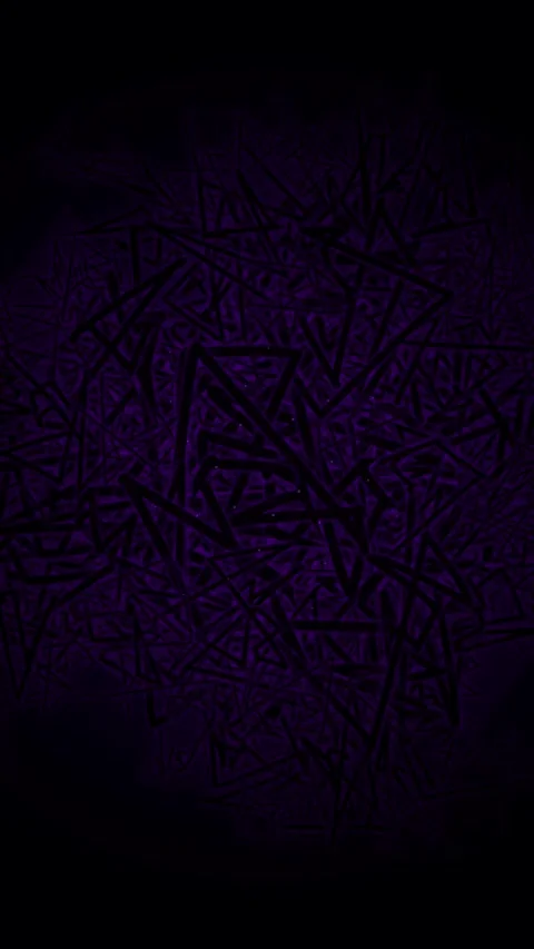 Abstract Dark Purple Geometric Pattern Background with Sharp Lines and Shapes Stock Footage 347074425
