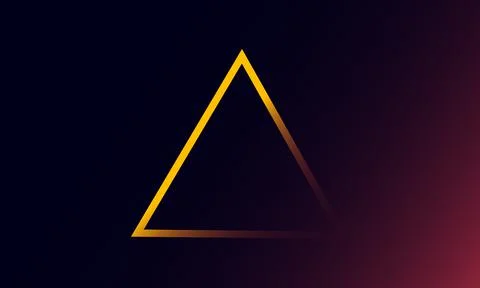 Abstract dark purple polygon triangles shape pattern on background. Illustrazione stock