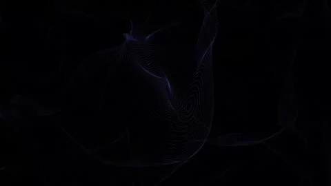 Abstract Dark Purple Waves Background Stock Footage 287412594
