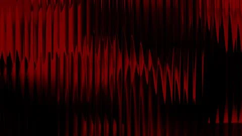 Abstract Dark Red and Black Background Through Fluted Textured Glass Illustrazione stock