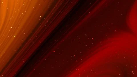 Abstract Dark Red and Orange Flowing particle Background Stock Illustration
