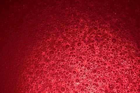 Abstract Dark Red Bubbles Horizontal Stock Photos