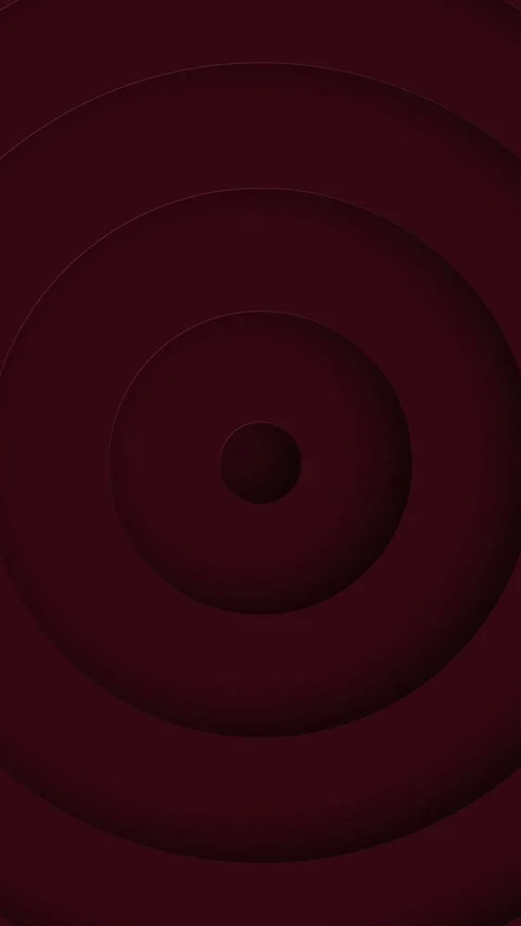 Abstract dark red expanding concentric circles animation.  Stock Footage 341834897