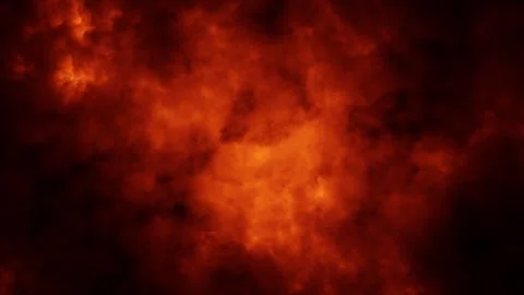 Abstract dark red fire flames looping animation Stock Footage 337736737