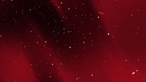 Abstract dark red gradient background with bright white snowflake sparkles 库存影片 336296672