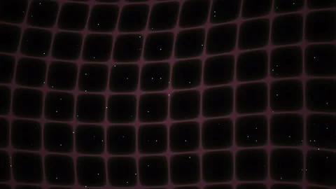 Abstract dark red grid pattern on black background. Stock Footage 334440293