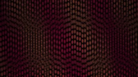 Abstract dark red halftone dotted pattern animation background with glowing.. Stock Footage 346323118